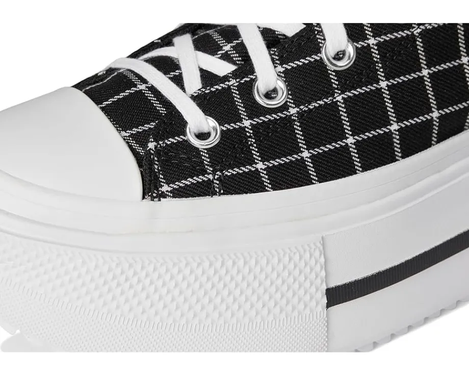 Women Converse Chuck Taylor All Star Lift Double Stack Platform Plaid