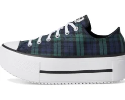 Women Converse Chuck Taylor All Star Lift Double Stack Platform Plaid