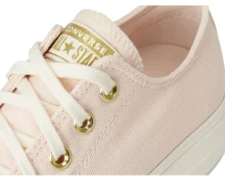 Converse Chuck Taylor All Star Low-Top Lift Platform Sneaker Pale Petal/Egret/Gold Sale