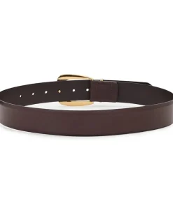 Madewell Chunky Waist Belt Chocolate Raisin