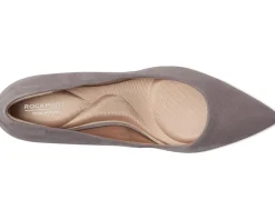 Rockport Cindy Grey Suede New