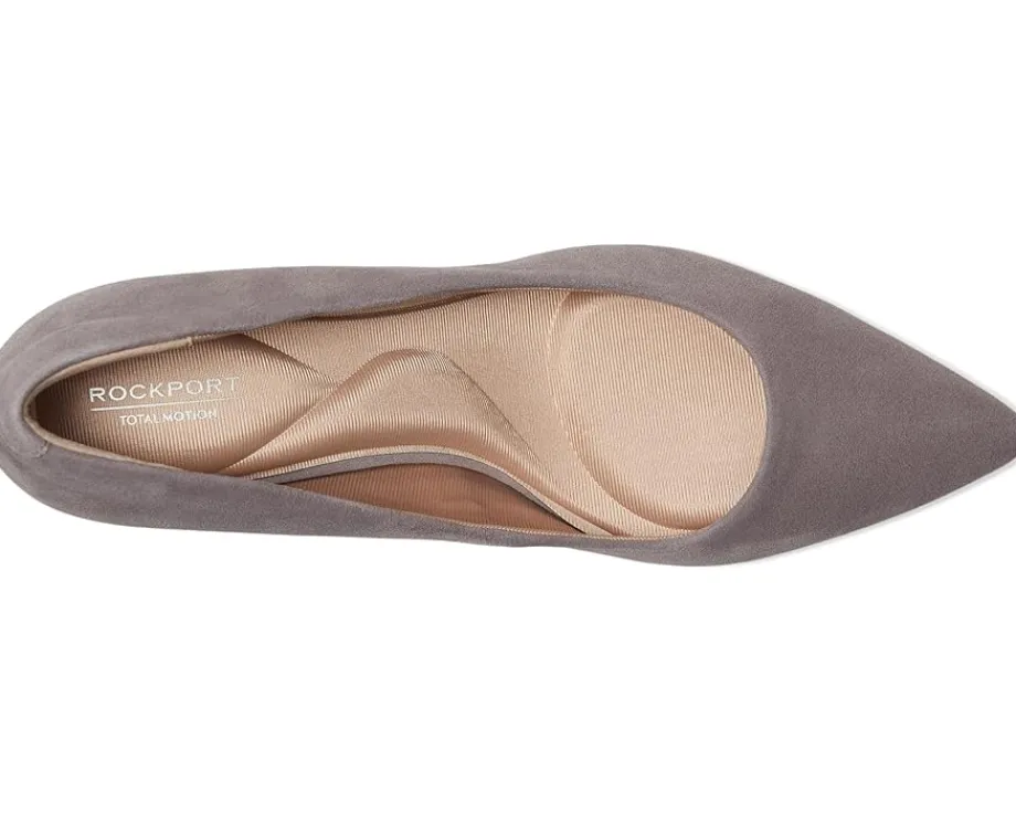 Rockport Cindy Grey Suede New