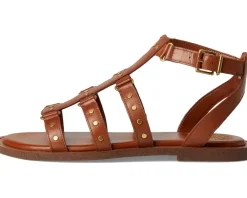 Vince Camuto Claira Gladiator Flat Sandals Caramello Clearance