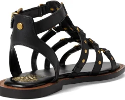 Vince Camuto Claira Gladiator Flat Sandals Black Outlet