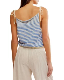 Free People Claire Tank Granada Sky Combo Sale