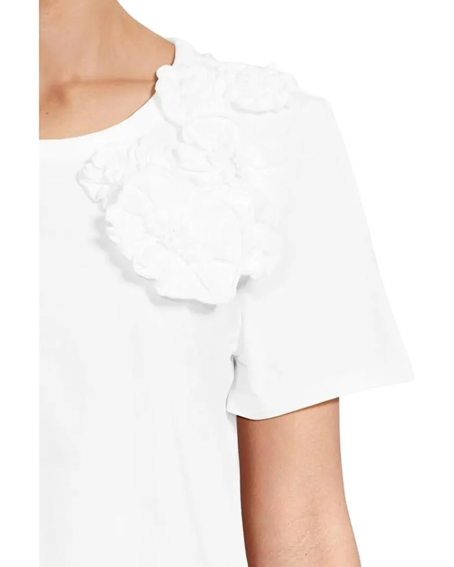 Lilly Pulitzer Clairmont Rosette Knit Top Resort White Online