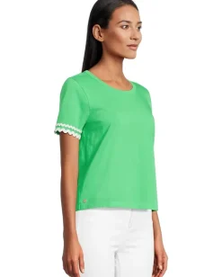 Lilly Pulitzer Clairmont Trimmed Knit To Fauna Green Online