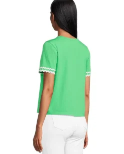 Lilly Pulitzer Clairmont Trimmed Knit To Fauna Green Online