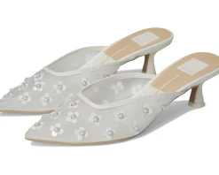 Dolce Vita Clara Pearl True White Daisy Mesh Sale
