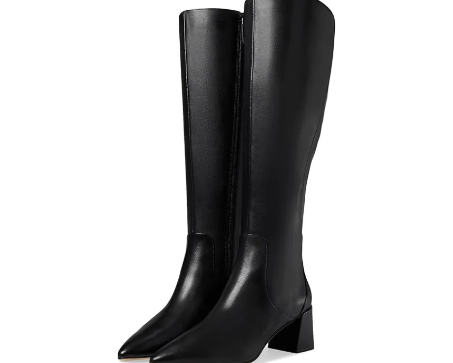 Cole Haan Clarice Tall Boot Black Leather 1 Hot