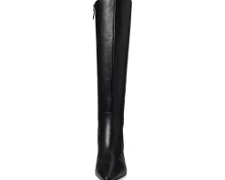 Cole Haan Clarice Tall Boot Black Leather 1 Hot