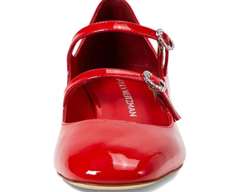 Stuart Weitzman Claris Mj 35 Pump Cherry Discount