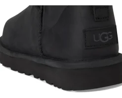 UGG Classic Ultra Mini Leather Black Clearance