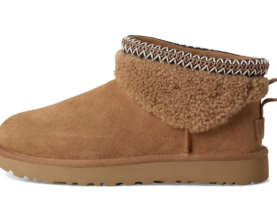 Women UGG Classic Ultra Mini Maxi Curly
