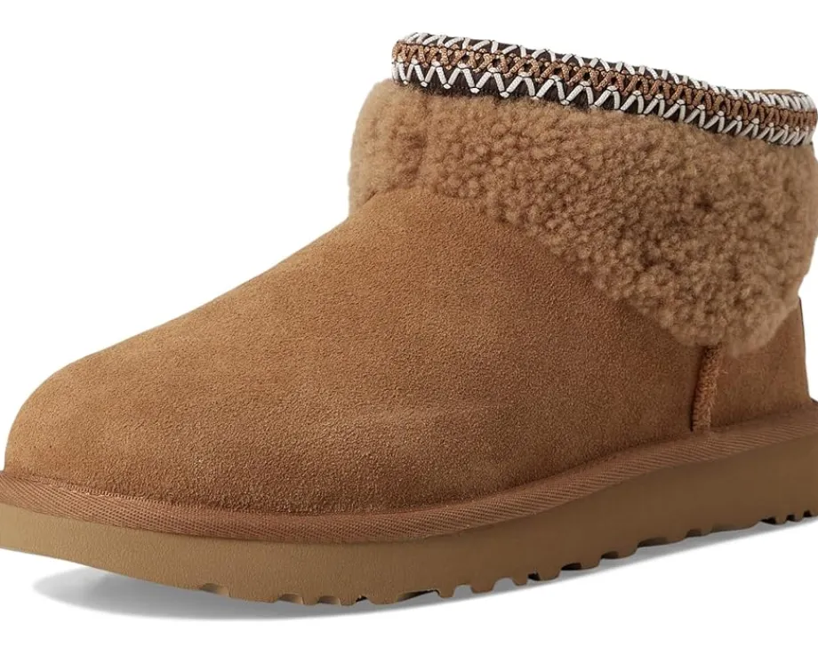 Women UGG Classic Ultra Mini Maxi Curly
