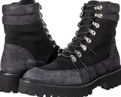 FREDA SALVADOR Claudia Black Buffed Calf Outlet