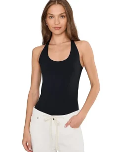 Free People Clean Lines Racerback Black