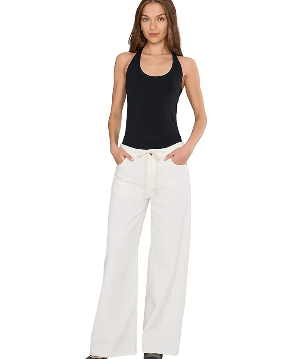 Free People Clean Lines Racerback Black