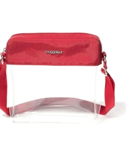 Women Baggallini Clear Stadium Crossbody