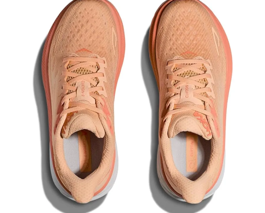 Hoka Clifton 9 Cantaloupe/White Online