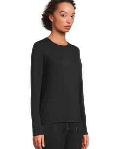 TravisMathew Cloud Long Sleeve Tee Black
