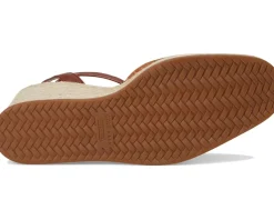 Cole Haan Cloudfeel Kyra Espadrille Wedges British Tan Suede Online