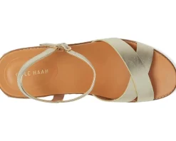 Women Cole Haan Cloudfeel Silvee Espadrille Wedges 75mm