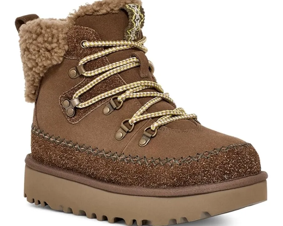 UGG Clssic Alpine Lace-Up Hickory Best