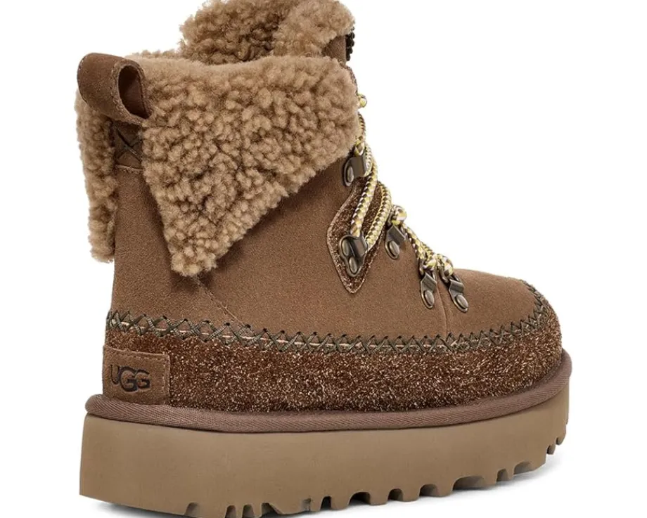 UGG Clssic Alpine Lace-Up Hickory Best