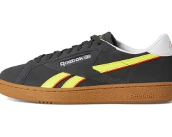 Reebok Lifestyle Club C Grounds UK Black/Electric Yellow/Gum Sale