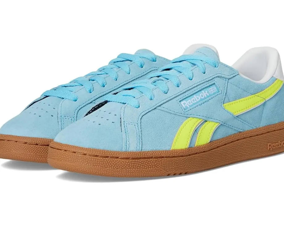 Reebok Lifestyle Club C Grounds UK Digital Blue/Solar Acid Yellow/Gum Best