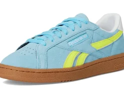 Reebok Lifestyle Club C Grounds UK Digital Blue/Solar Acid Yellow/Gum Best