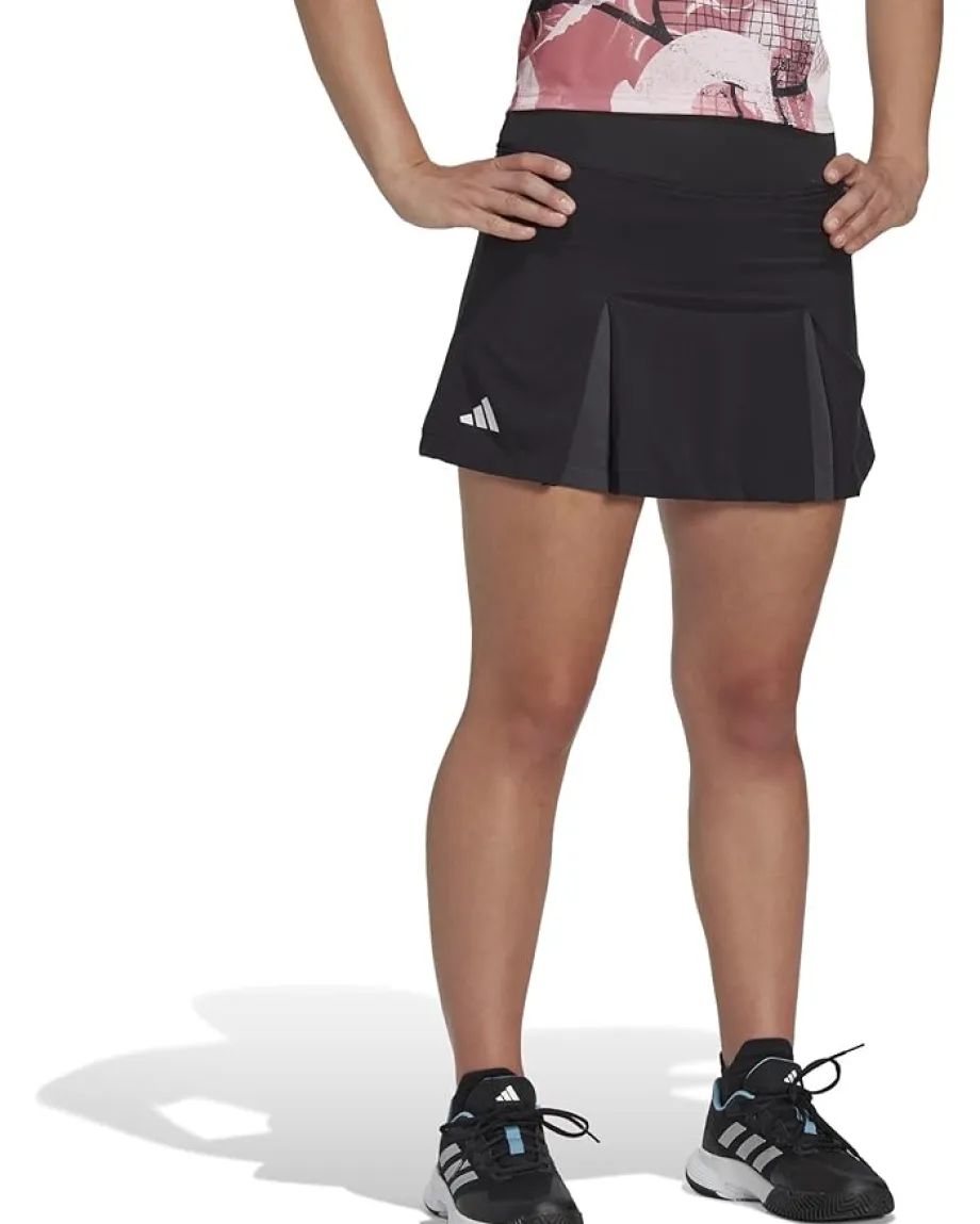 adidas Club Pleated Tennis Skirt Black Clearance