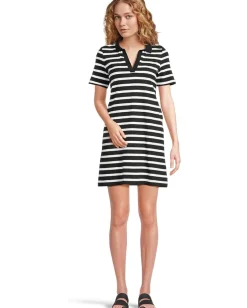 Tommy Bahama Coastal Cabana Short Sleeve Dress Black Sale