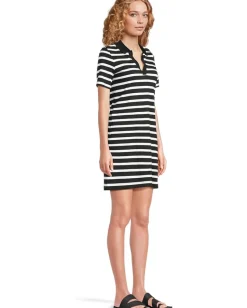 Tommy Bahama Coastal Cabana Short Sleeve Dress Black Sale