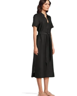 Tommy Bahama Coastalina Popover Midi Dress Black Best
