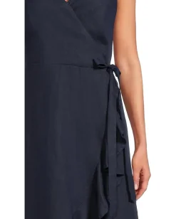 Tommy Bahama Coastalina Sleeveless Wrap Midi Dress Coastline Discount