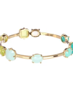 Kate Spade New York Coated Confetti Thin Bangle Green Multi Best
