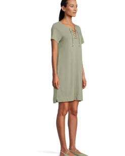Tommy Bahama Coconut Isles Lace Up Dress Marjoram Sale