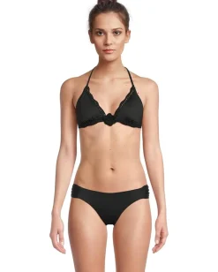 Women BECCA Colette Crochet Flower Halter Top