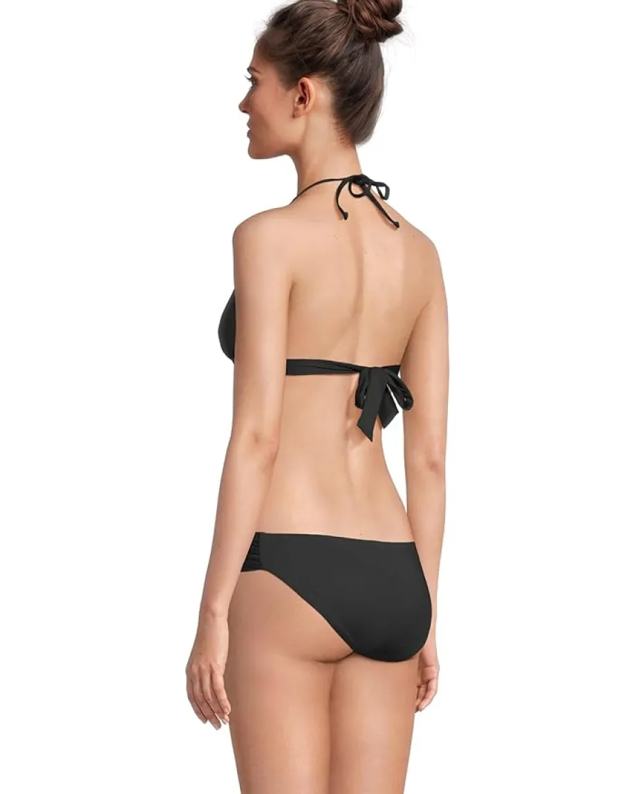 Women BECCA Colette Crochet Flower Halter Top