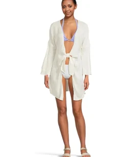 BECCA Colette Scalloped Crochet Tab American Fit Bottom White Online