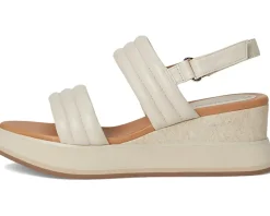 Johnston & Murphy Colleen Double-Band Sandal Bone Outlet