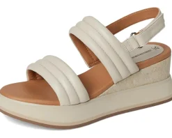 Johnston & Murphy Colleen Double-Band Sandal Bone Outlet