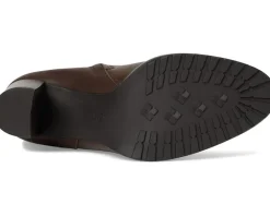 Women Lauren Ralph Lauren Collins Calfskin Tall Boots Heel