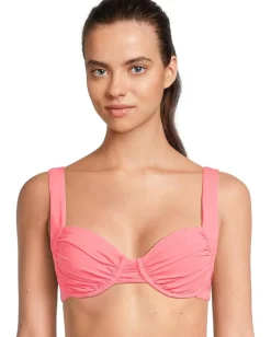 BECCA Color Code Francesca Multi Way Underwire Bra Top Coral Reef Online