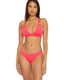 Women BECCA Color Code Skylar Ring Halter Top