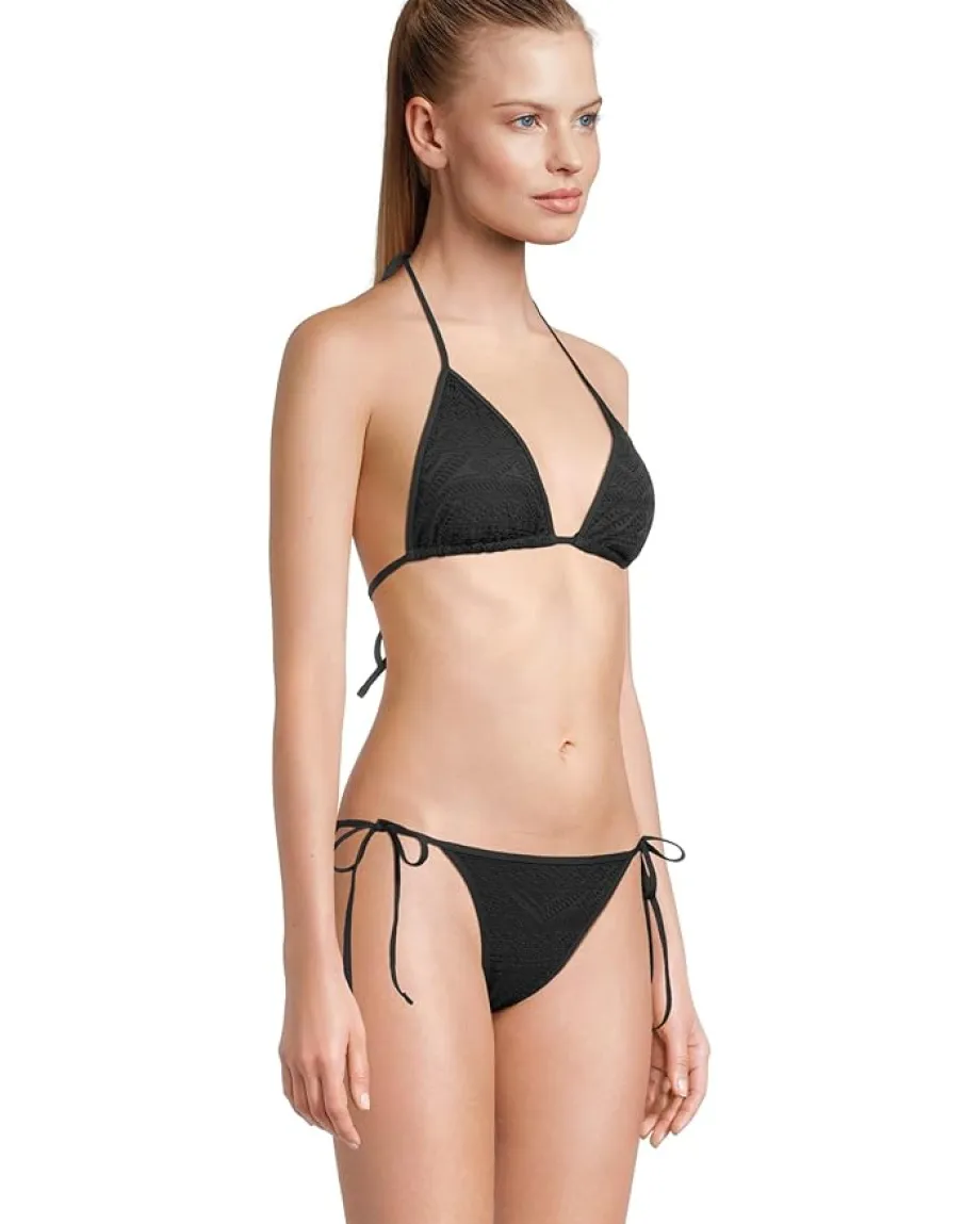 Women BECCA Color Play Crochet Cheryl Triangle Top