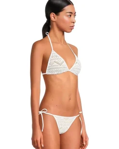 Women BECCA Color Play Crochet Cheryl Triangle Top