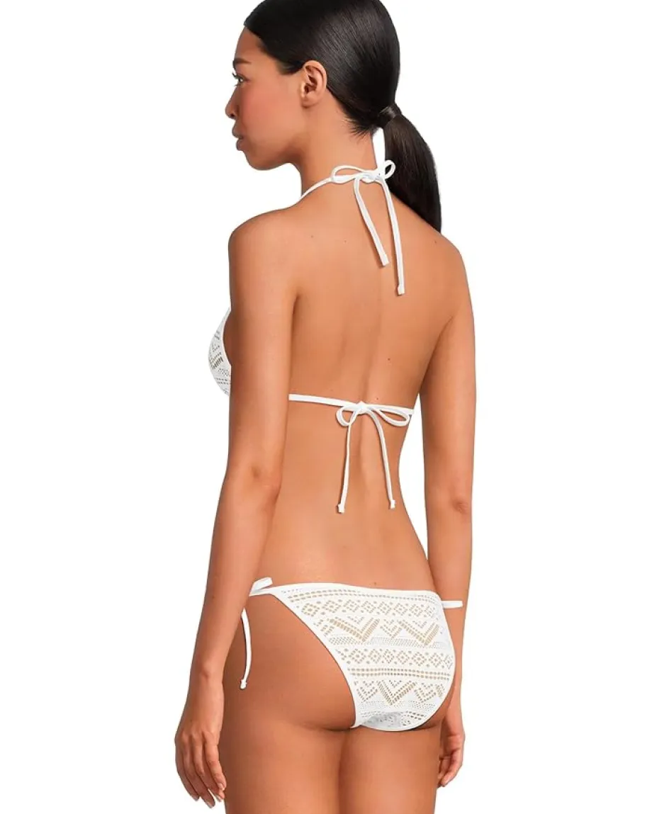 Women BECCA Color Play Crochet Cheryl Triangle Top